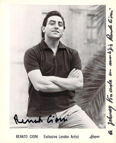 CIONI, Renato (Various Autographs)