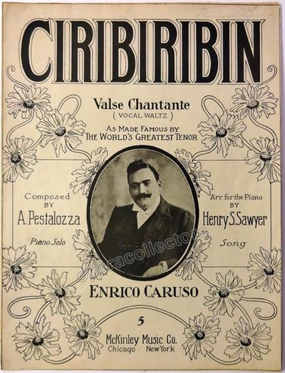 Ciribiribin Score - Enrico Caruso
