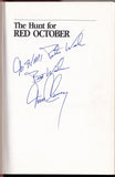 Clancy, Tom - Signed Book "The Hunt for the Red October"