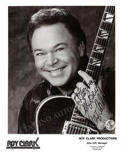Clark, Roy - Signed Photo