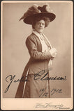 Claussen, Julia - Signed Cabinet Photo 1912