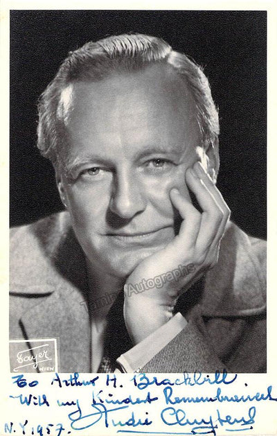 Cluytens, Andre - Signed Photo 1957