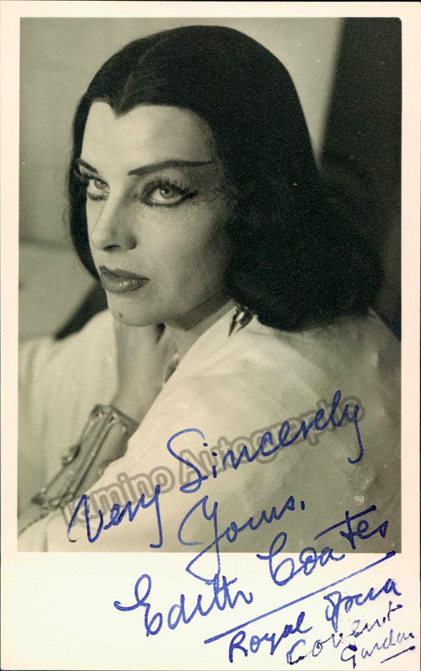 COATES, Edith - Signed Photo | Authentic Signature – Tamino