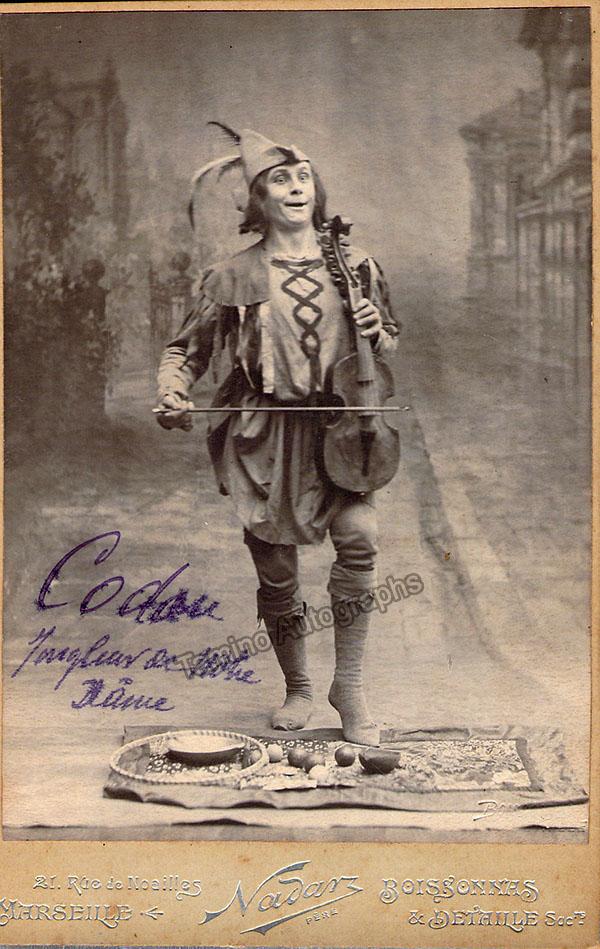 Codou Inscriptionat Edouard Codou Autographs Lot of Signed Photographs – Tamino