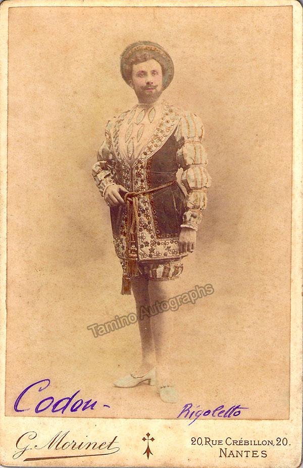 Codou Inscriptionat Edouard Codou Autographs Lot of Signed Photographs – Tamino