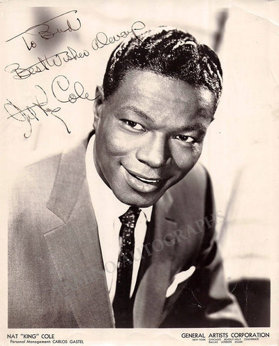 Cole, Nat King - Signed Photograph