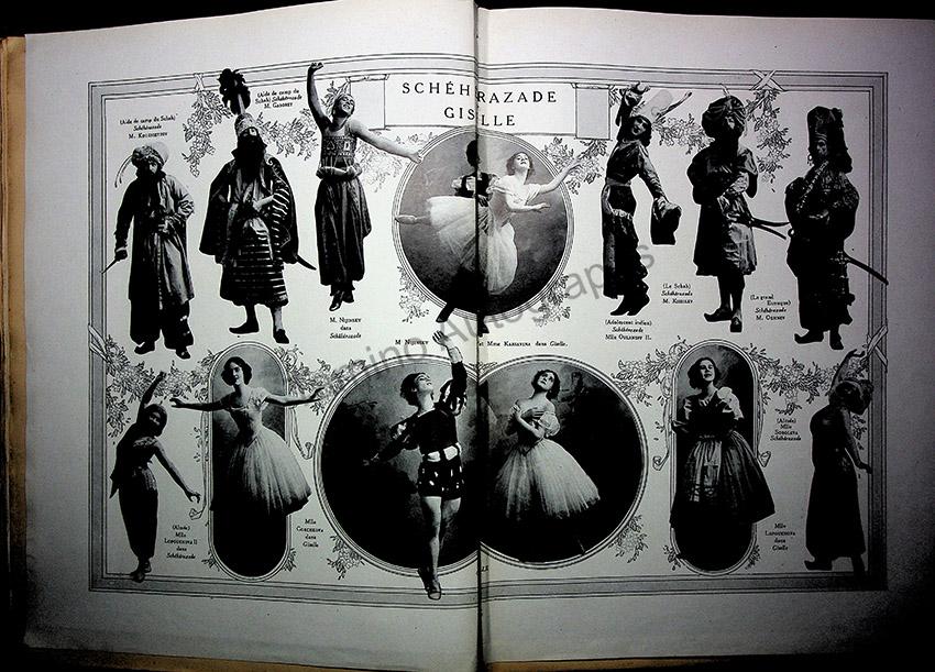 Collection des plus Beaux Numéros Comoedia Illustré et des Programmes Consacrés aux Ballets et Galas Russes 1909-1921 -8