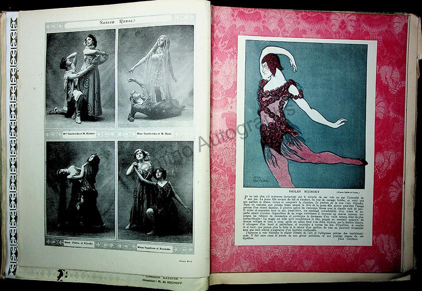 Collection des plus Beaux Numéros Comoedia Illustré et des Programmes Consacrés aux Ballets et Galas Russes 1909-1921 -11