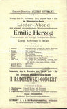 Colonne, Edouard - Program Vienna Concert 1901