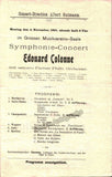 Colonne, Edouard - Program Vienna Concert 1901