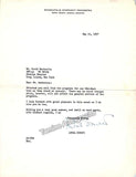 Conductors - Lot of 12 Typed Letter Signed 1936-1987
