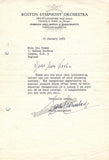 Conductors - Lot of 12 Typed Letter Signed 1936-1987