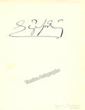 Conductors - Signed Album Pages Lot x 11 signatures