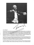 Conductors - Signed Program Pages Lot
