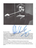 Conductors - Signed Program Pages Lot