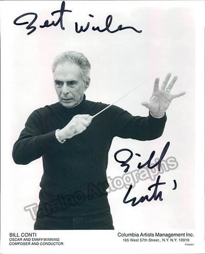 Conti, Bill - Signed Photo Conducting