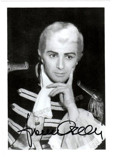 Corelli, Franco - Signed photo in Andrea Chenier