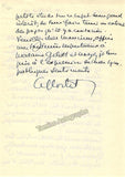 Cortot, Alfred - Autograph Letter Signed 1950