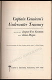 Cousteau, Jacques - Signed Book "Underwater Treasury"