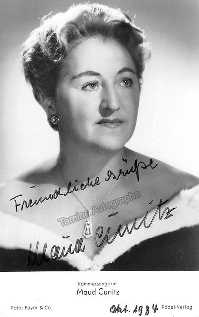 CUNITZ, Maud