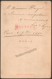 D'Ageni, Leo - Signed Cabinet Photo in Role 1881