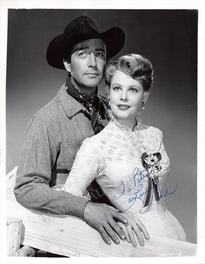 Dahl, Arlene - Signed Photograph in "Ambush"