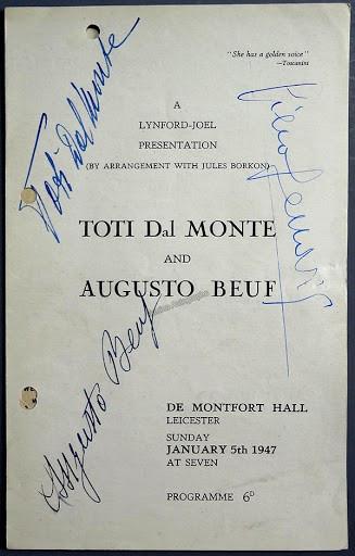 DAL MONTE, Toti - BEUF, Augusto