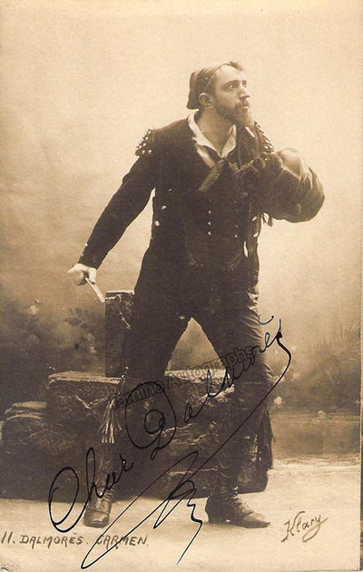 DALMORES, Charles (Various Autographs)