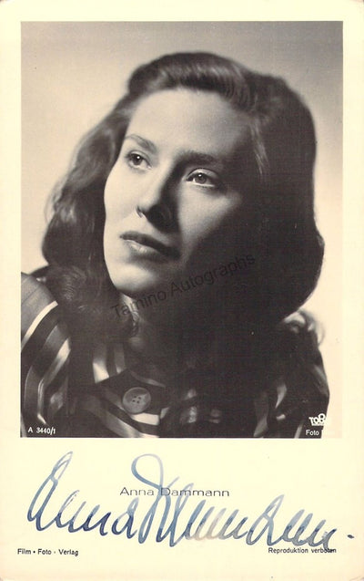 Dammann, Anna - Signed Photograph