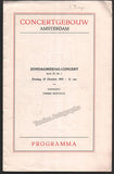 D'Aranyi, Jelly - Concert Program Amsterdam 1927