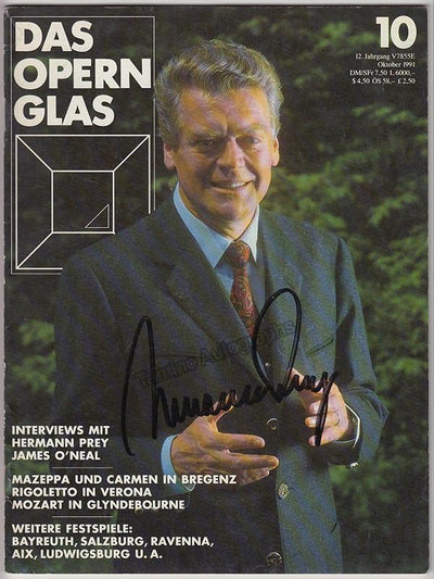 Prey, Hermann (Oct/1991)