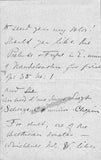 Davies, Fanny - Autograph Letter Signed