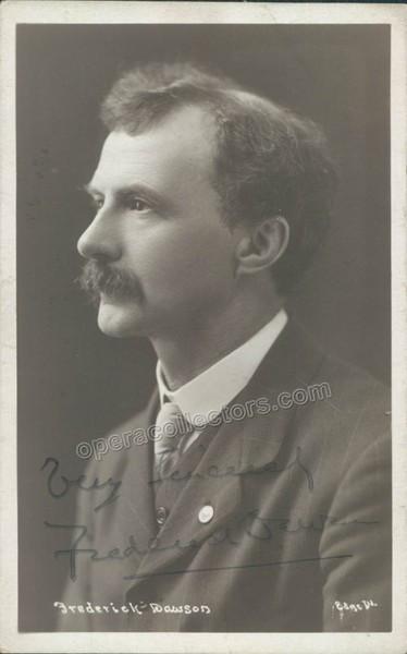 Dawson, Frederick - Signed Photo Postcard