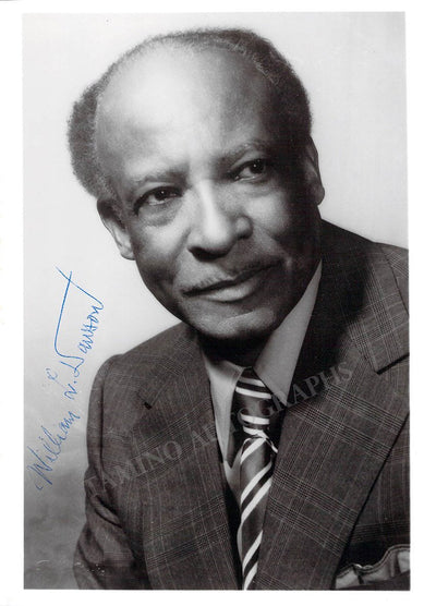 Dawson, William L. - Signed Photo & Autograph Music Quote Signed