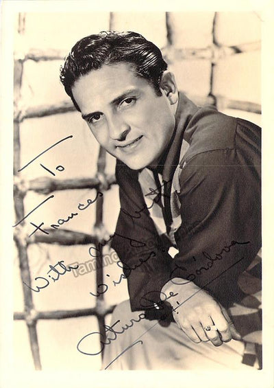 De Cordova, Arturo - Signed Photo