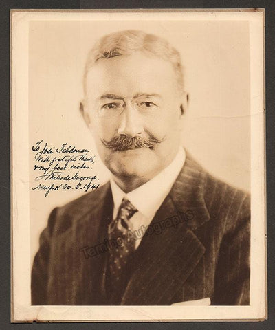 De Gogorza, Emilio - Signed Photograph