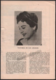 De Los Angeles, Victoria - Concert program Teatro Colón 1955