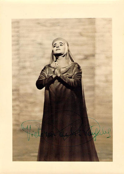 De Los Angeles, Victoria - Signed Photo in Tannhauser 1961
