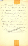De Reszke, Edouard - Autograph Letter Signed + Photo