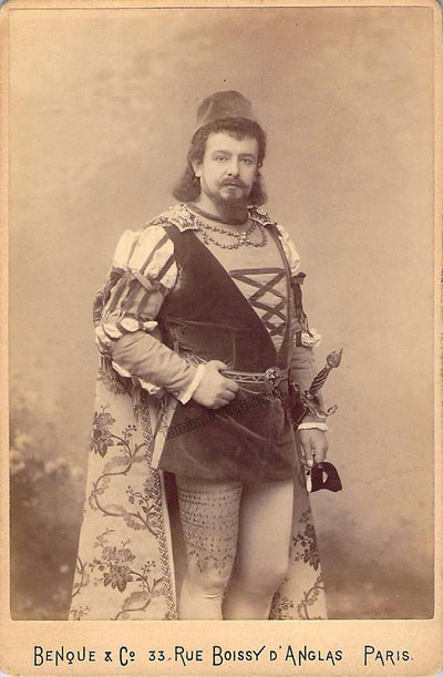 De Reszke, Jean - Cabinet photo as Romeo