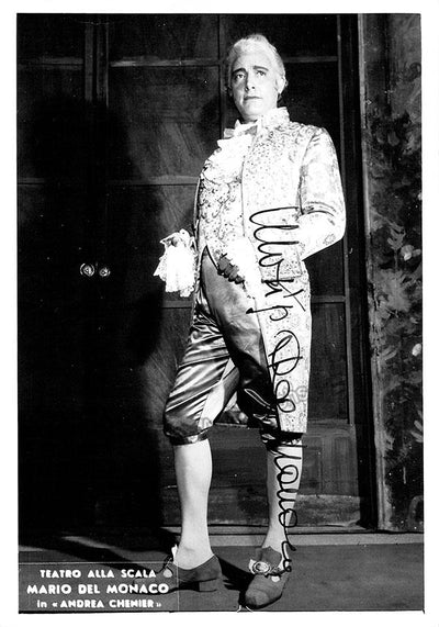 Del Monaco, Mario - Various Autographs