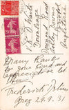 Delius, Frederick - Signed Postcard 1931