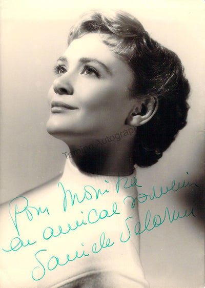 Delorme, Daniele - Signed Photograph