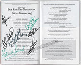 Der Ring des Nibelungen - 4 Metropolitan Opera Programs with Multiple Signatures 2000