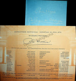 Der Ring des Nibelungen - Set of 4 Programs - Bayreuth Centennial 1976