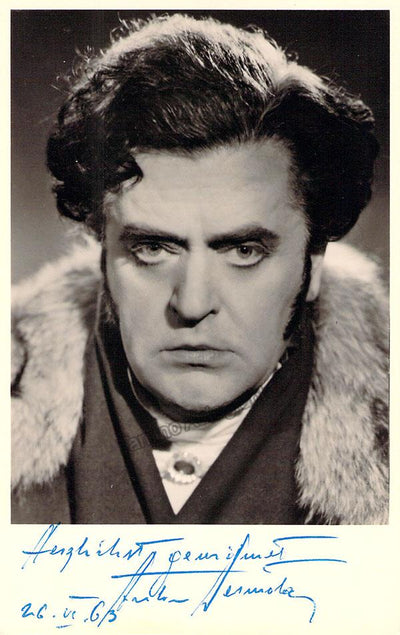 DERMOTA, Anton (Various Autographs)