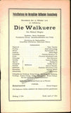 Deutsches Theater - Lille 1916 - 3 Wagner Programs