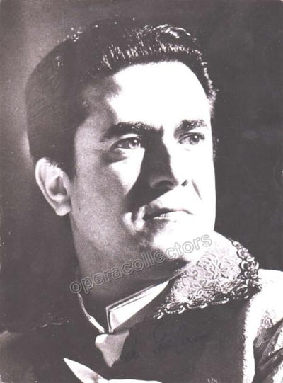 Di Stefano, Giuseppe - Signed Photo as Calaf