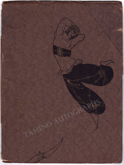 Diaghilev Ballet Russe Program - Metropolitan Opera 1916