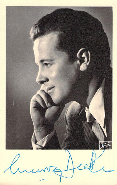 DICKIE, Murray (Various Autographs)